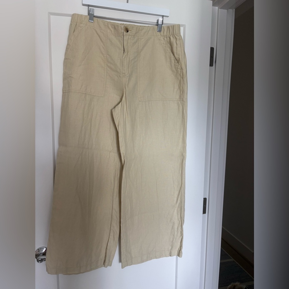 Not Monday XL Serena Linen Pants